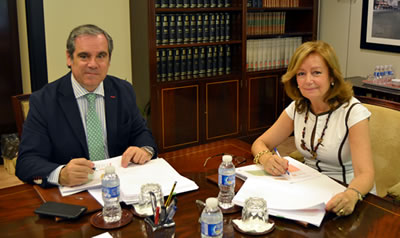 Jesús Aguilar y María Soledad Álvarez